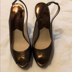 Micheal Kors Open Toe Pumps